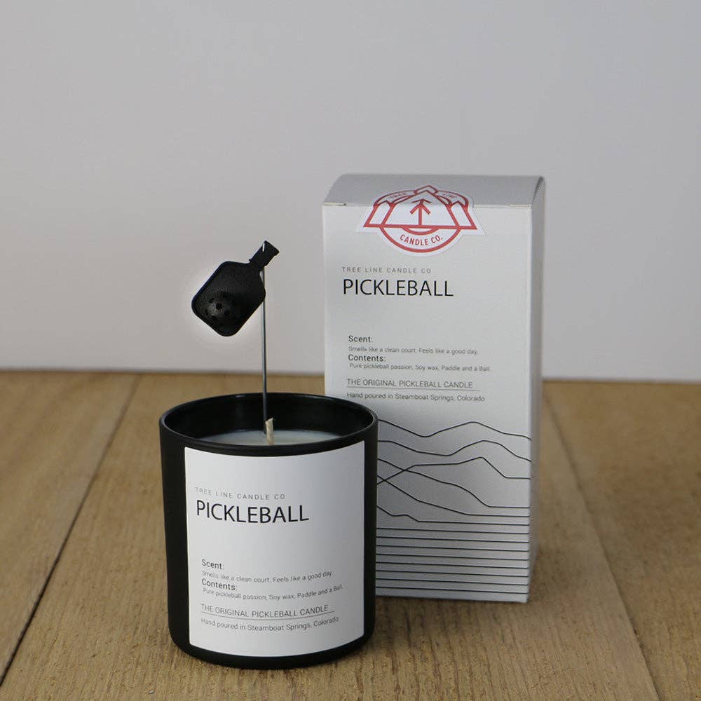 The Original Pickleball Candle: Fresh Linen