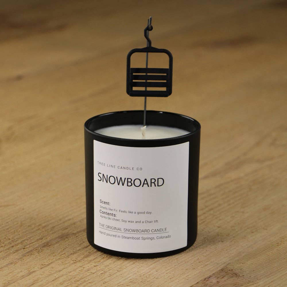 The Original Snowboard Candle: Fir