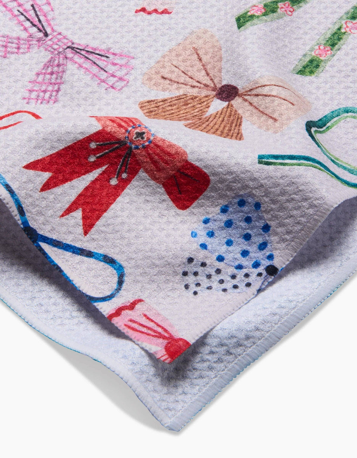 Bows Geometry Tea Towel