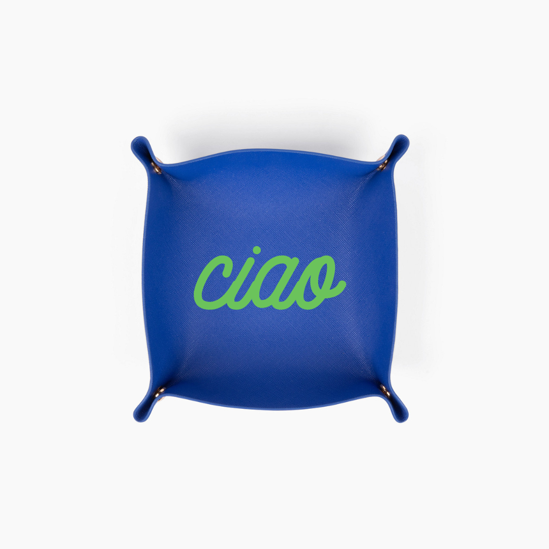 Ciao Gift Trinket Tray | Blue & Green