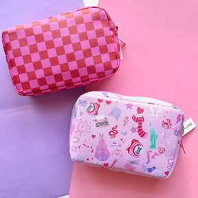 Swift 🎀💕 Mosaic | Leatherette Cosmetic Bag