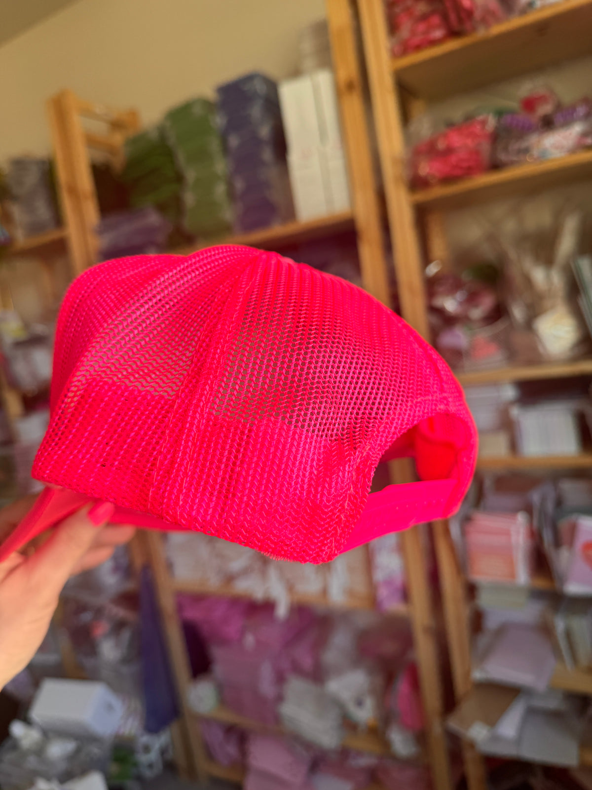 Ciao Trucker Hat | Pink + Red