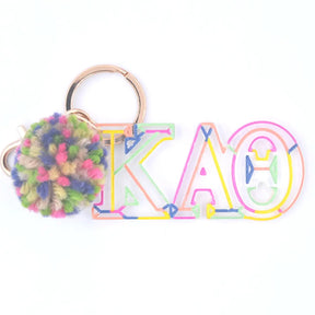 Acrylic sorority symbol keychain  | Restock coming July 15th