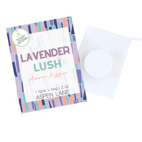 Lavender Lush Shower Fizzie | Boxed