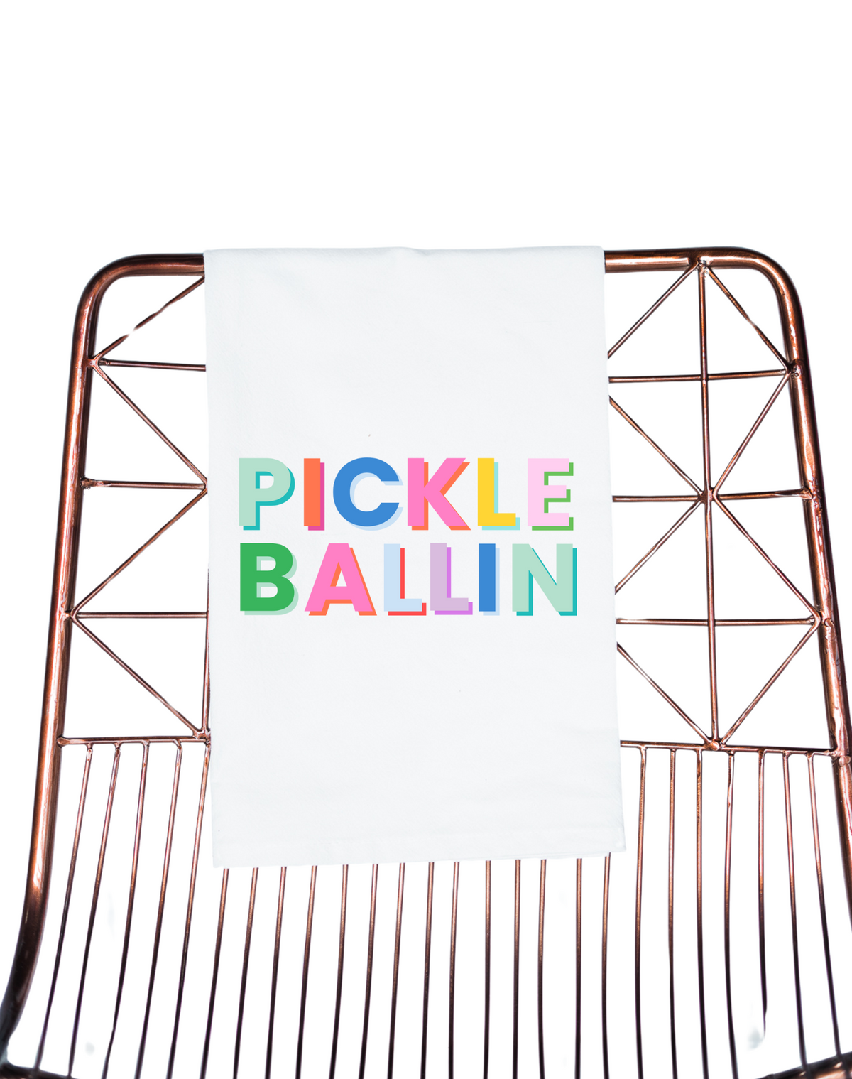Pickle Ballin' Pickleball Gift Towel