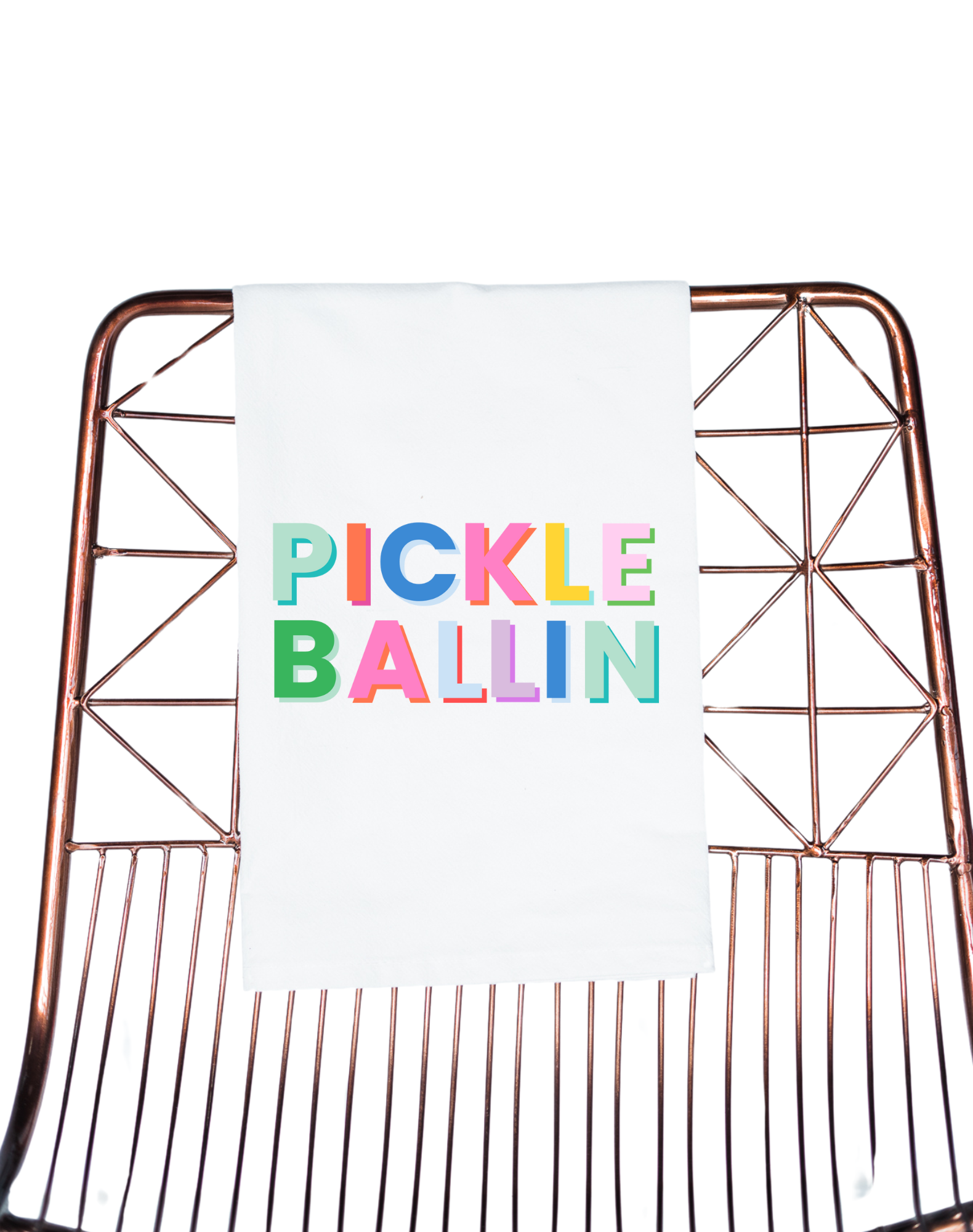 Pickle Ballin' Pickleball Gift Towel