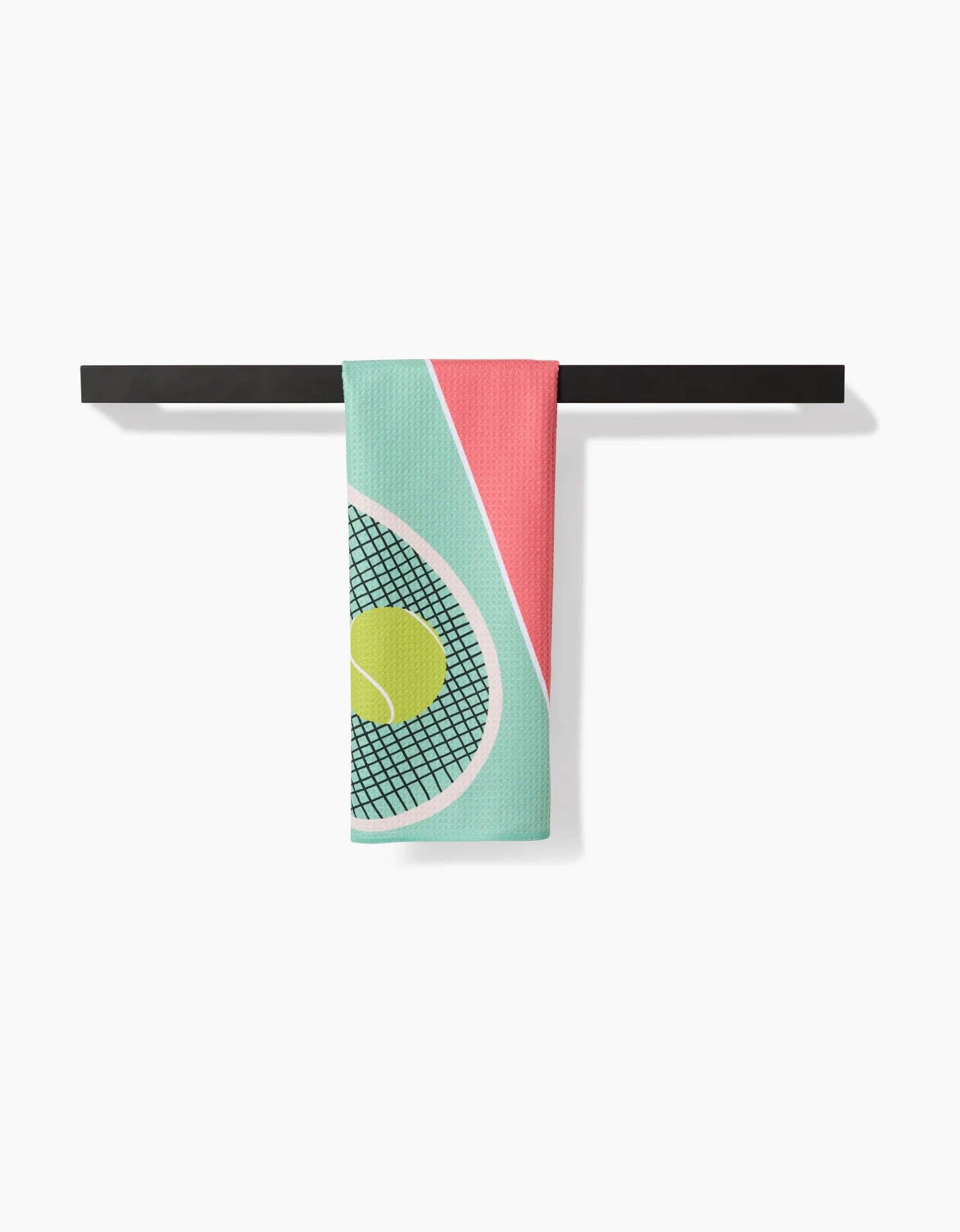 Tennis Love 15 Geomtry Tea Towel