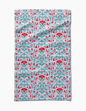 Cardinal Geometry Tea Towel