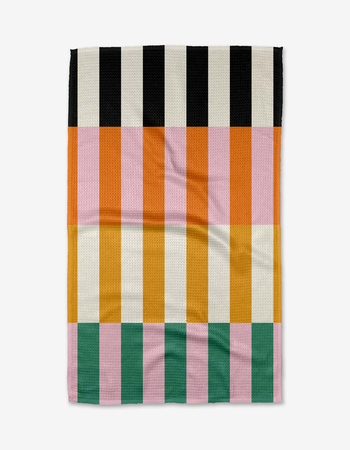 Stacked Stripes Geometry Tea Towel