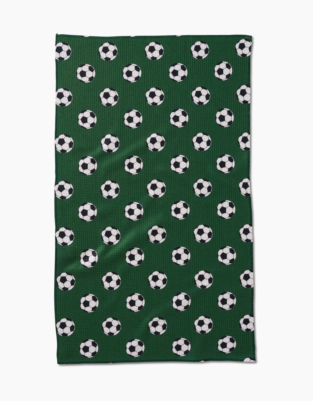 Soccer Kick Off Tea Geometry Towel