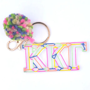 Acrylic sorority symbol keychain  | Restock coming July 15th