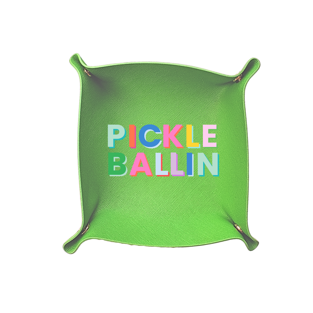 Pickleball Trinket Tray | Green