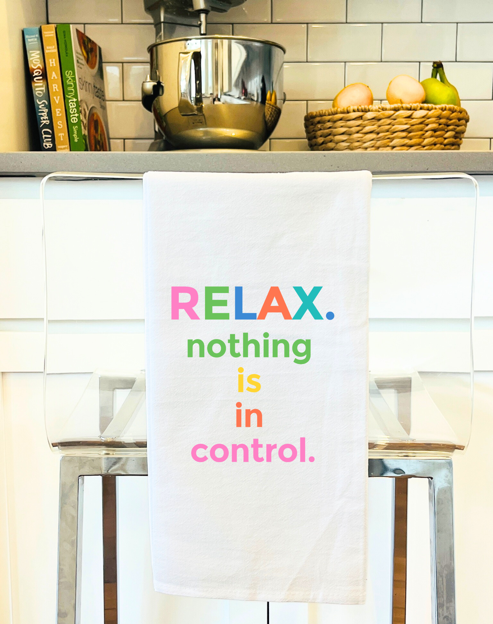 Relax Nothing Is In Control Gift Towel