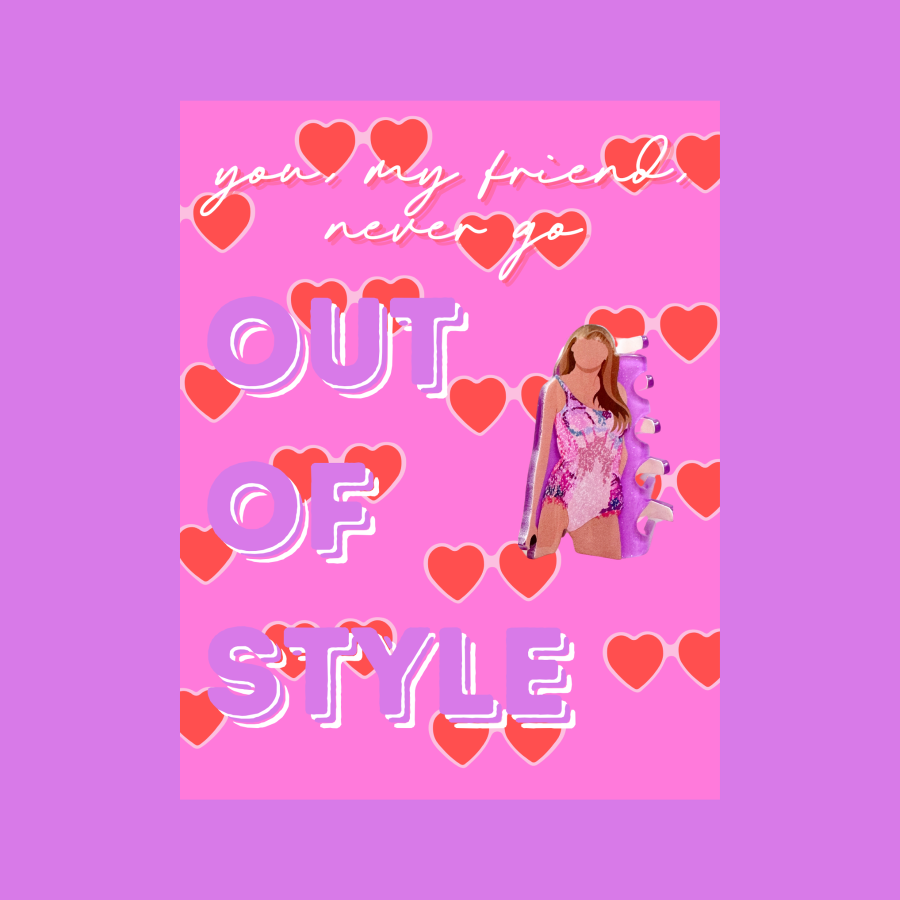 Hair Clip Swift-💕 Valentine's Day Cards | 3 choices